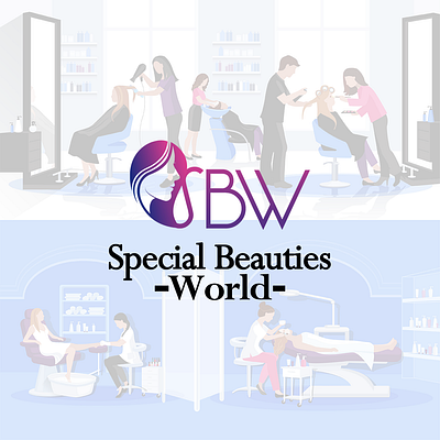 Logo Design For A Beauty House branding design logo photoshop salon spa