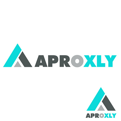 Aproxly Logo branding business logo colorful hire me icon logo minimal modern modern design modern logo playful logo simple logo sleekdesign stylish typography