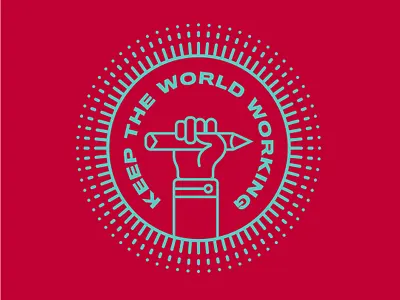 Keep The World Working branding campaign logo