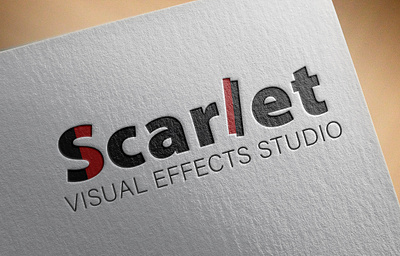 Scarlet - Mockup brand identity branding branding design flat illustrator logo logo design logotype mockup mockup design scarlet typography vector vector art