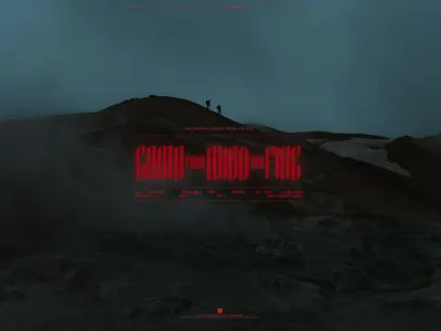 Earth (from) Wind and Fire WIP art direction cinematic cover dark design jon way jw.s jws title card