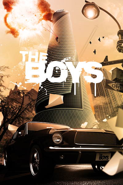 The boys art art book art direction branding creative desig design illustration matte painting photoshop