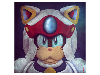 Speedy Ceviche (Yattarō) [ My own version ], ©️2020 art cat design illustration pizza samuari