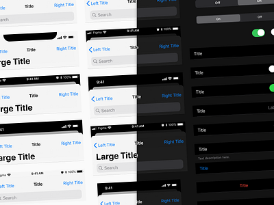 iOS System UI Component Kit for Figma components figma free ios kit resource system