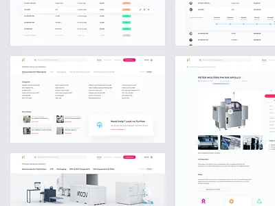 UI for MOOV trading system clean dashboard interaction layout management minimal ui vietnam web design website