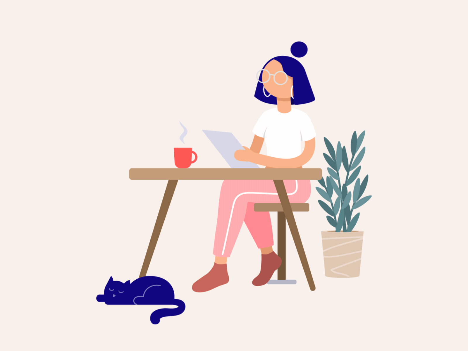 Mode Remote: Interviews animation design illustration motion remote remote working