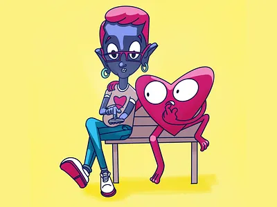 I like likes. art cartoon character design design doodle illustration ipadpro sketch