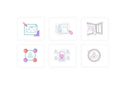 Icon set illustration design icon design icons iconset ui