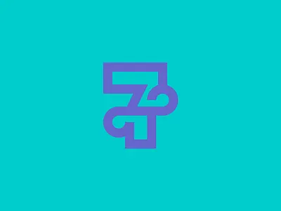 number 7 36daysoftype 36daysoftype07 branding design design lettermark logo logodesign logomark number 7 numbers type typography vector