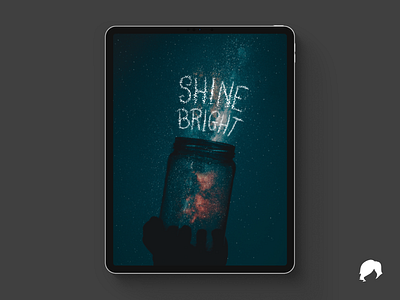 "Shine Bright" Procreate Lettering bright brush lettering design ipad ipadproart lettering lettering art photo procreate shine typography