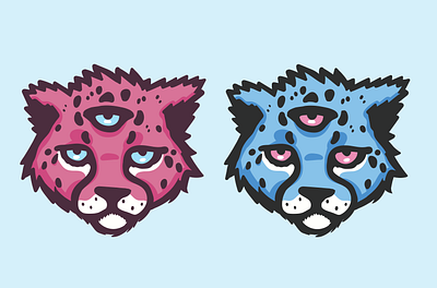What color do I go for animal cat cats cheetah color color palette colorful colors loepard pantone switch