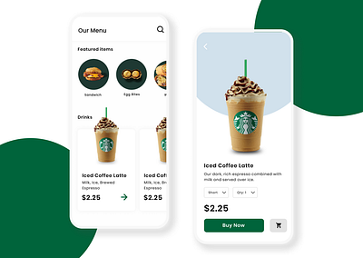 Starbucks app UI redesign app branding coffe dailyui design dribble illustration illustration design mobile mobiledesign starbucks trending ui uidesign uiux ux