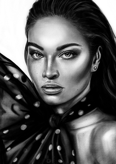 Fashion art design fashion illustration pencil portrait procreate procreate art