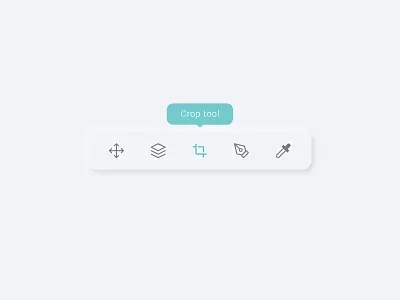 Tooltip 087 adobe xd app bar button clean daily ui dailyui design minimalist tools ui ux web xd