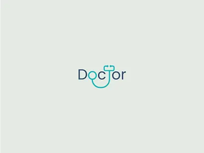 Doctor branding design icon illustration illustrator lettering logo minimal typography vector