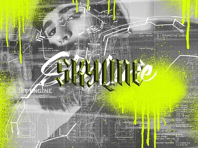 THFTR - SKYLINE futuristic modern tech techno technology woman