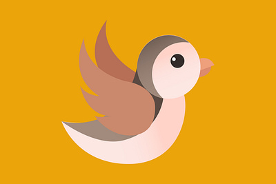 Flying Bird Animation after effects animation flying illustrator