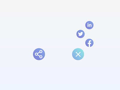 Social share 010 dailyui design icon ui