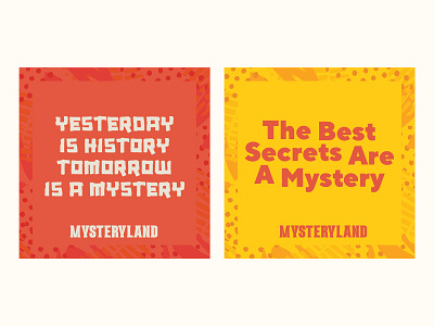 Mysterland 2020 - Quotes artwork brand identity branding color palette event event artwork event branding event poster events festival festival artwork identity illustration logo music festival mysteryland nozem nozem design type typography