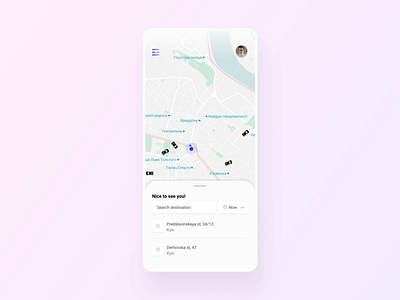 Taxi App animation app design application design mobile app taxi taxi app ui ux
