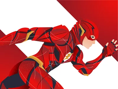THE FASTEST MAN ALIVE dccomics design dribbble flash follow graphicdesign illustration releasethesnydercut shot superhero theflash vector