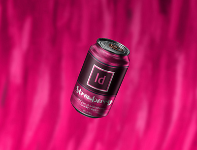 Adobe strawberry Creative Beer Can 300mL beer beer art beer bottle beer branding beer can beer label beercan branding agency branding and identity branding design can candesign desginer design designcan designcan designs illustration