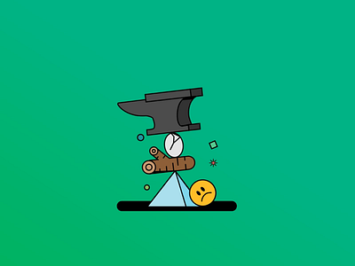 Ty Dale™ 2d ae aftereffects animation flat gif illustration imagination inspired motion smile