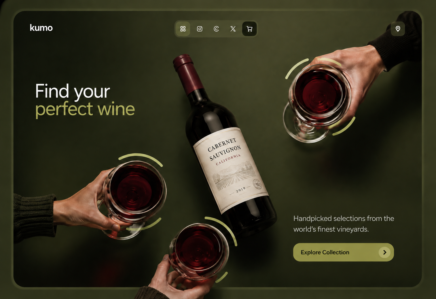 Luxury Wine Marketplace Website UI 🍷 | E-Commerce Experience designoweb technologies e commerce effortlessly luxurious red wine trending ui ui ux ux vineyard website design white wine wine winery
