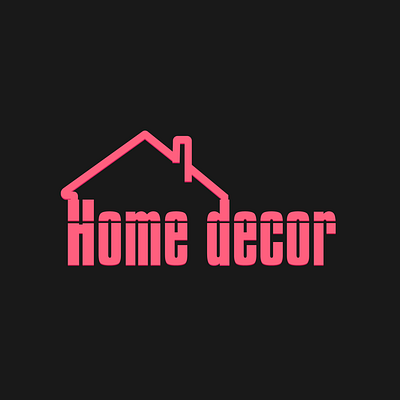 Home decor branding digital illustration homedecor illustration logo vector