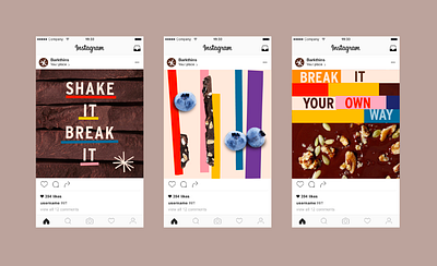 Chocolate Branding pt 2 blueberry branding chocolate cpg food instagram organic shape snacking social social post typographic visuals