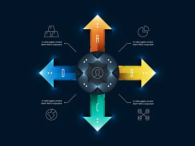 Profile Data Infographics application business company corporate cv data diagram experience illustration infographics interests jobs layout personal presentation profile resume skills template vector