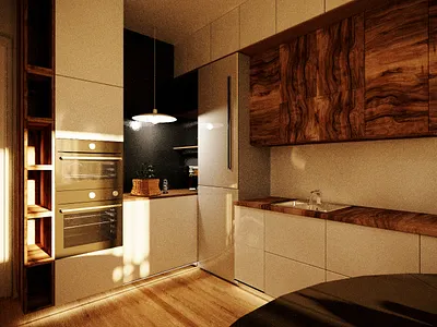 3d vis Кухня 3dsmax design