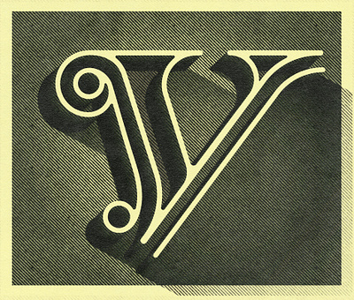 Letter V for "Vintage" - 36 Days of type best vector designspiration goodtype graphicdesigncentral handlettering illustration illustration studio lettering lettering studio showusyourtype type typegang typetopia typism typographic studio typography typography art vector type vintage vintage typography