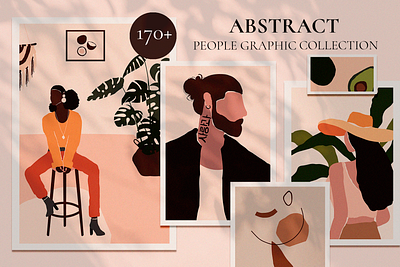 ABSTRACT PEOPLE prints modern art abstract abstract art abstract design abstract shape abstration art design elements graphic graphics illustration illustrations modern art people people illustration print prints shape shapes vector