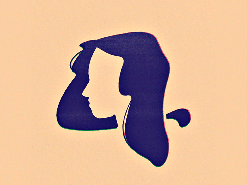 36days_4 36daysoftype girl hair logo