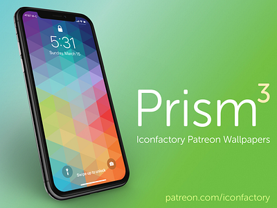 Prism 3 Wallpaper bright colorful desktop desktop wallpaper gedeon maheux geometric home screen iconfactory ipad iphone lockscreen macos patreon prism spring springtime