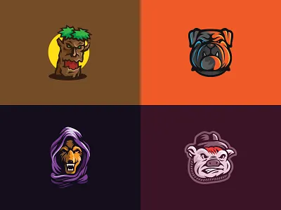Best Logo Inspiration Dribbble bulldog logo esport logo fox logo gamer logo pig logo tree logo vector logo wolf logo