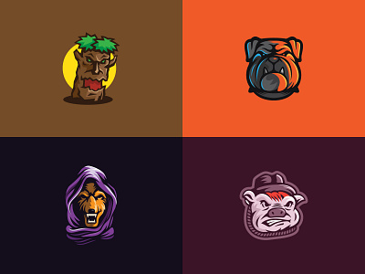 Best Logo Inspiration Dribbble bulldog logo esport logo fox logo gamer logo pig logo tree logo vector logo wolf logo