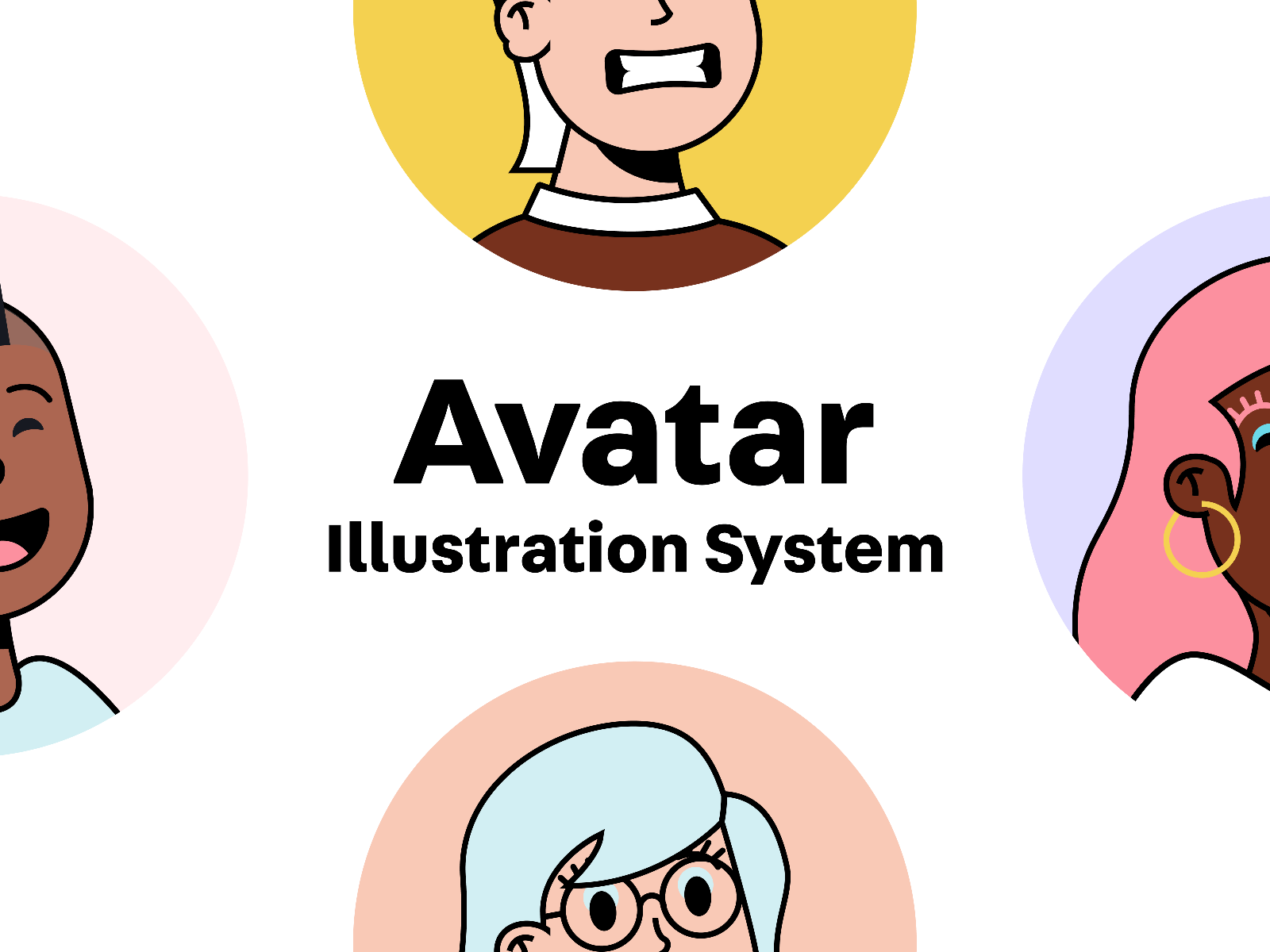 Avatar Illustration System app avatar avatar design avatar icons creator design figma figma design icon illustration open source ui vector web design