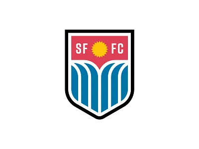 Sioux Falls FC badge branding crest design football icon identity illustration logo soccer south dakota sports sun team vector water waterfall