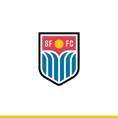 Sioux Falls FC badge branding crest design football icon identity illustration logo soccer south dakota sports sun team vector water waterfall