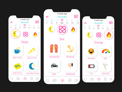 female lifecycle application app design lifecycle app design periods mobile app