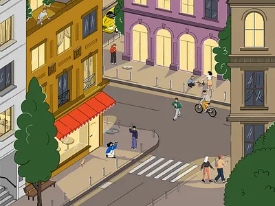 Podcast Cover Illustration art cat characters colorful cover design dog drawing flat graphic illustration people podcast vector vivid