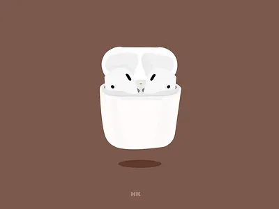 AirPods Illustration design illustration vector