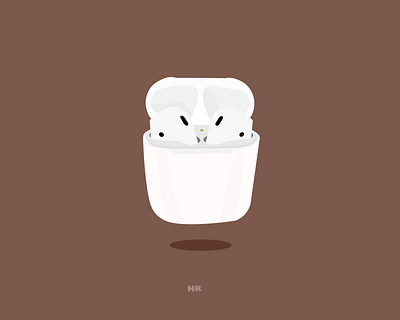 AirPods Illustration design illustration vector