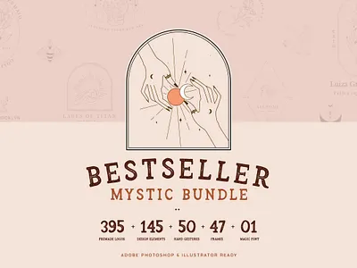 Bestseller Mystic Graphics Bundle 99% OFF adobe branding design design elements drawings frames graphics illustrations illustrator logo design logo designs logos mystic mystics photoshop vector art vector artworks vector design vector graphics vectors