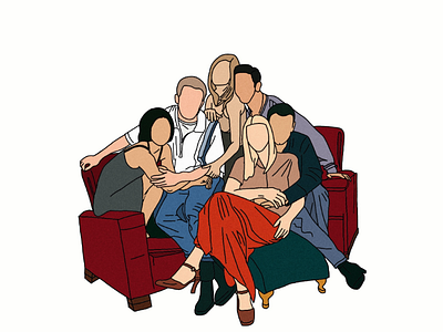 Minimalist F.R.I.E.N.D.S minimal friends tvseries