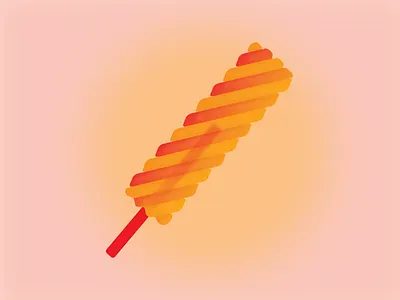 Gradient Ice Lolly affinitydesigner blur design dessert food gaussian gradient icecream icelolly illustration transparency twister