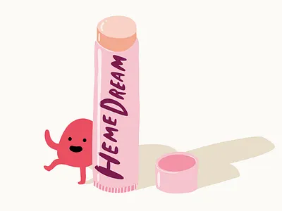 Heme Dream design flat heme illustration impossiblefoods procreate social vector