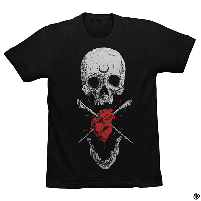 Available artwork band merch clothing design dark art dark illustration macabre merch design skull skull art t shirt design